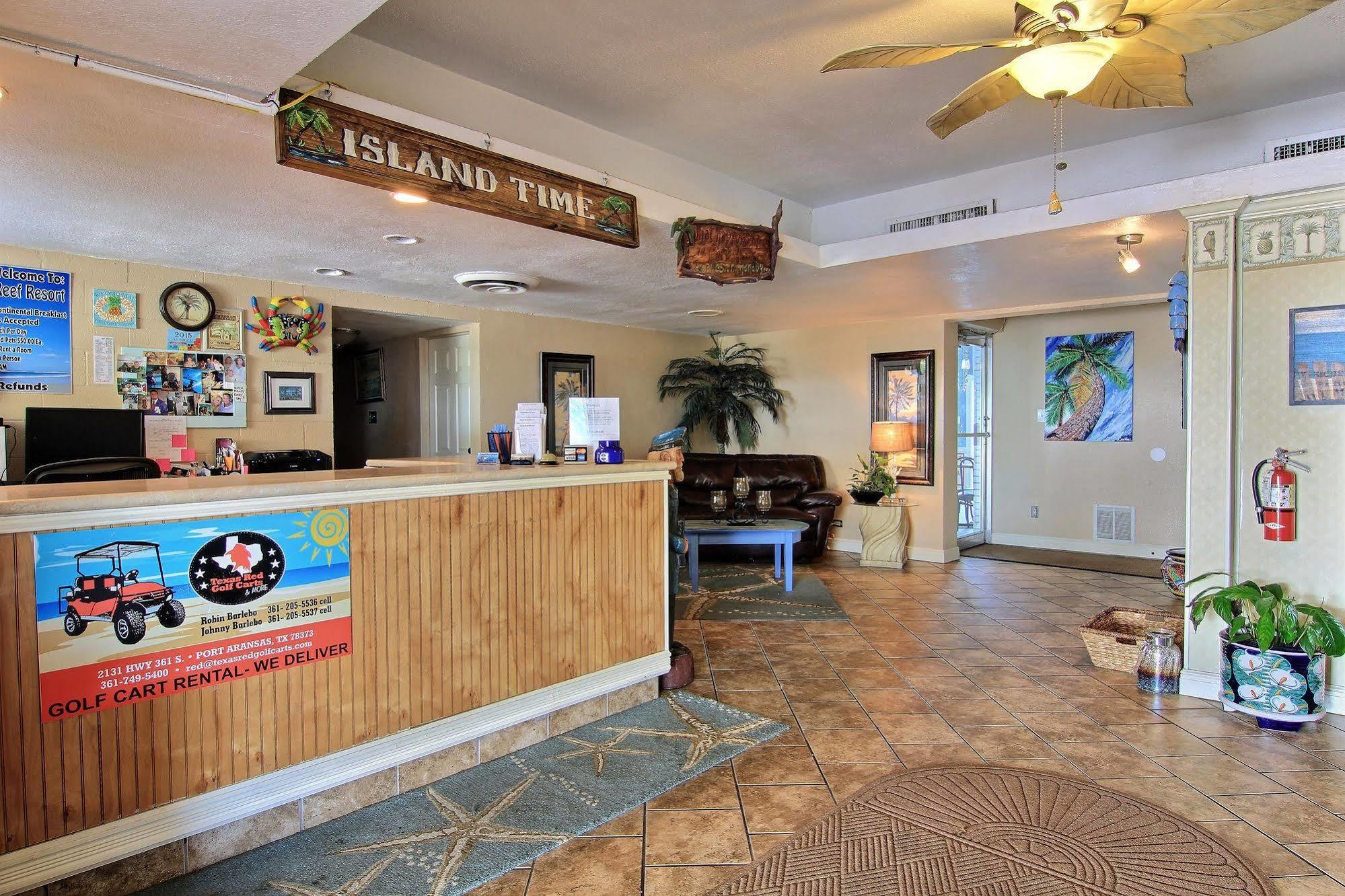 Shark Reef Resort Motel & Cottages Port Aransas Exterior foto